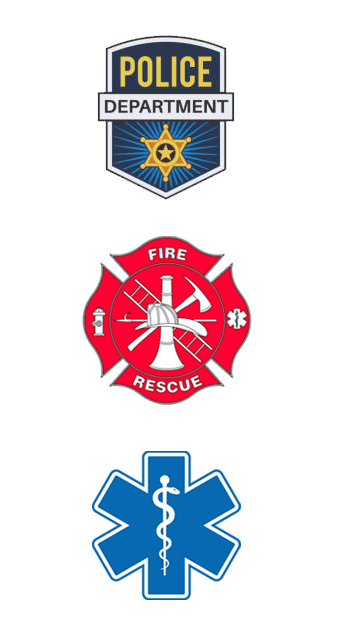 Police-Fire-EMS logo