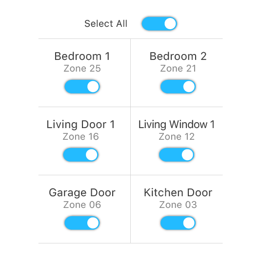 mobile zones app sample